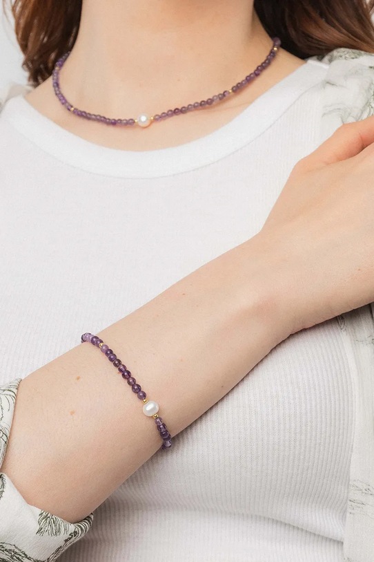 Серебряный браслет с позолотой ANIA KRUK SUMMER золотой SAKAN2759Z
