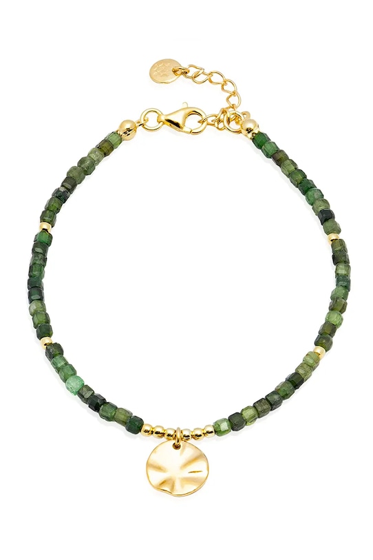 ANIA KRUK bracciale in argento placcato in oro SUMMER pietra naturale oro SAKAN2506Z