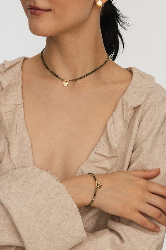 ANIA KRUK bracciale in argento placcato in oro SUMMER oro SAKAN2506Z