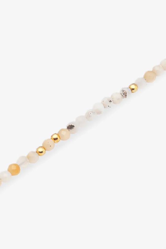 Βραχιόλι από επιχρυσωμένο ασήμι ANIA KRUK SUMMER SAKAN2592Z μπεζ ZA00