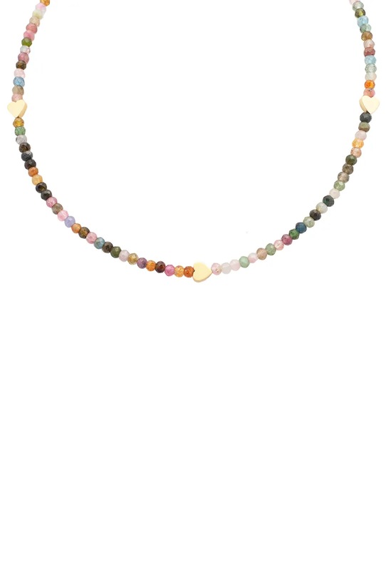 Strieborný pozlátený náhrdelník ANIA KRUK SUMMER striebro zlatá SAKNN2569Z