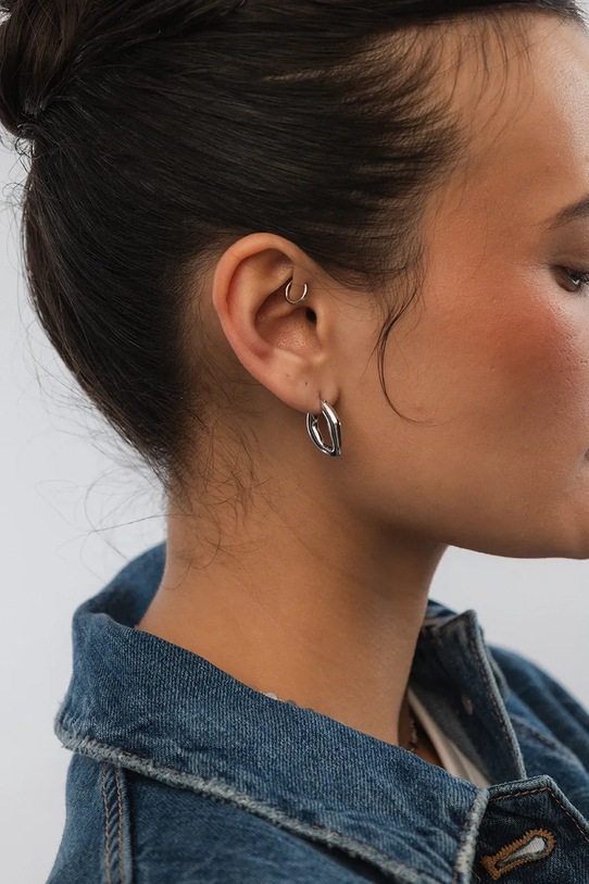 Аксесуари Сережки ANIA KRUK TRENDY MRUKM1120 срібний