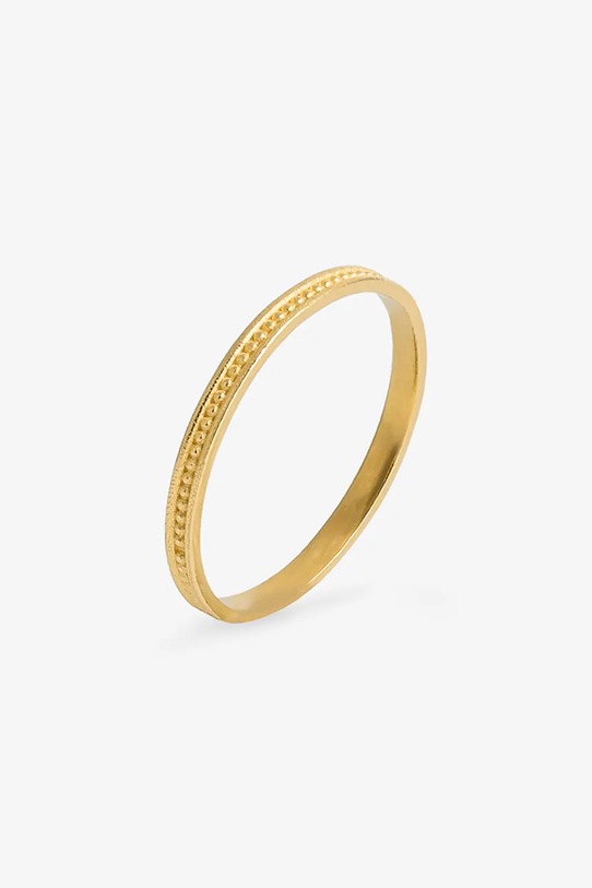 Strieborný pozlátený prsteň ANIA KRUK TRENDY SMIPS0620Z zlatá ZA00