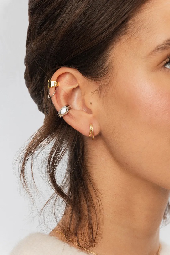 ANIA KRUK cercei placați cu aur VINTAGE aur SMRKS1930Z