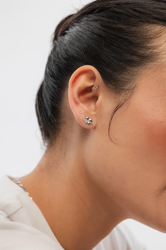 Doplnky Strieborné náušnice ANIA KRUK BELIEVE SMVKC2192 strieborná