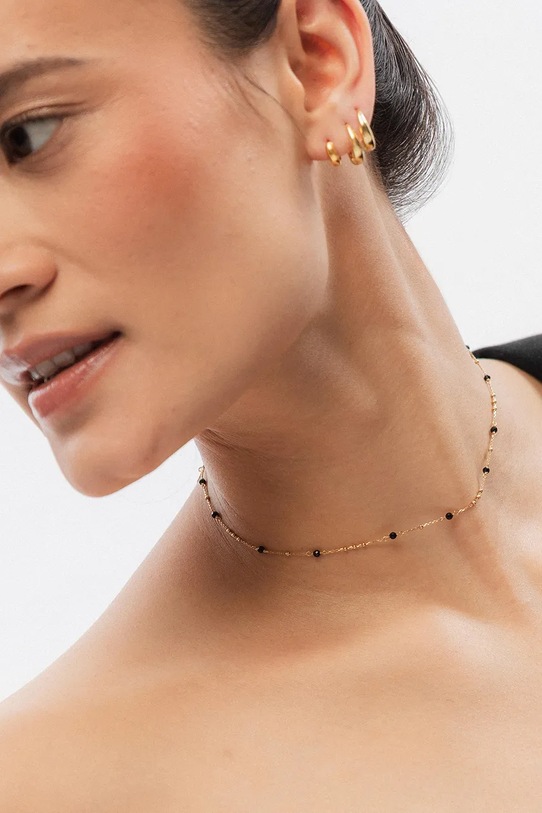 ANIA KRUK colier placat cu aur DUO SOPNN0921Z aur