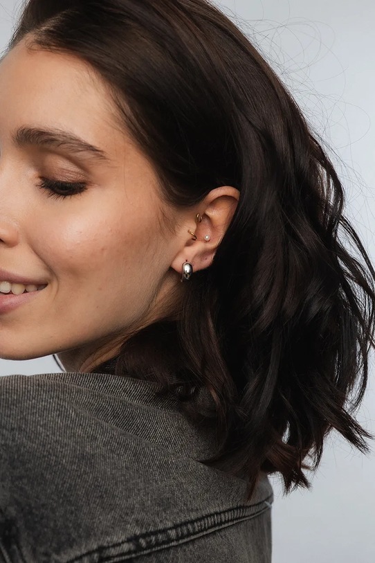 Akcesoria ANIA KRUK kolczyki TRENDY MRUKM0440 srebrny