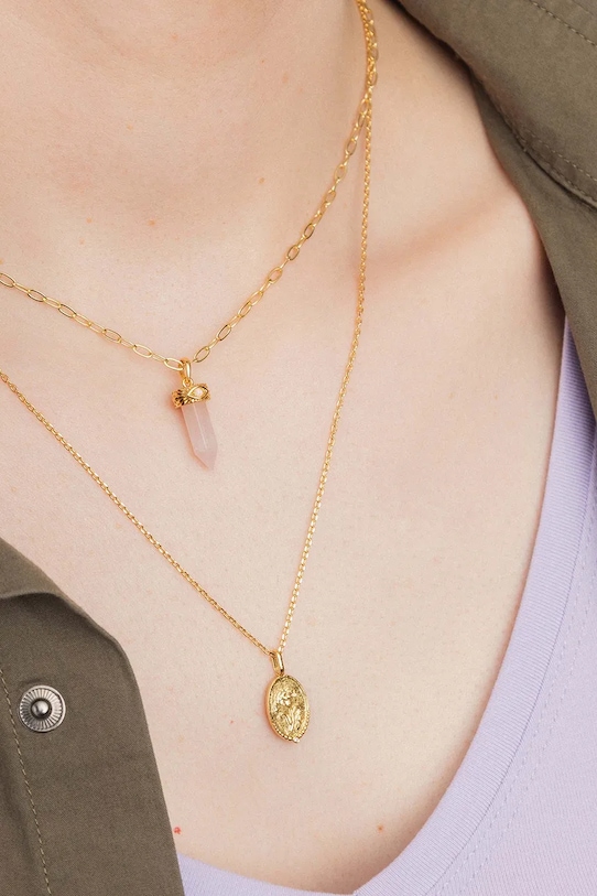 ANIA KRUK naszyjnik pozłacany HIPPIE złoty MMRNC2062Z