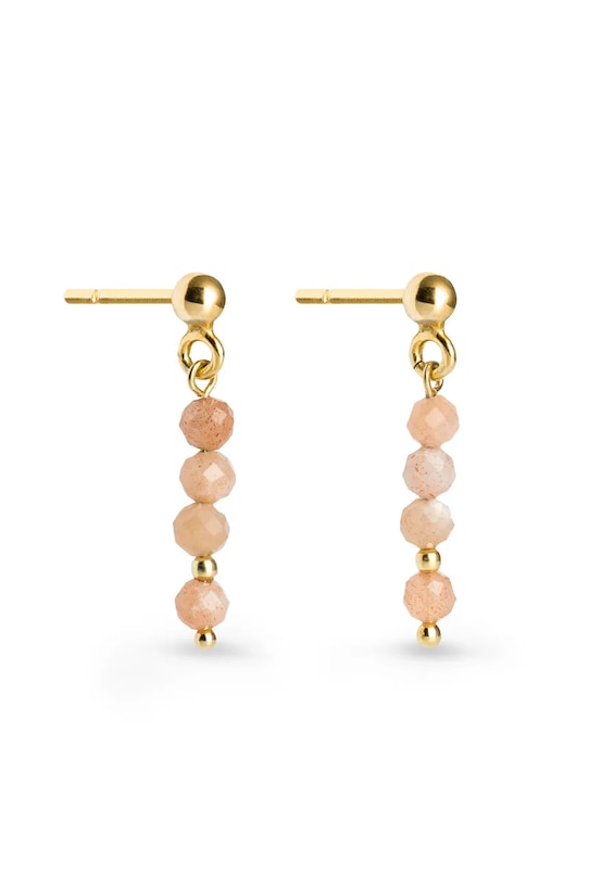 Срібні сережки з позолотою ANIA KRUK SUMMER срібло золотий SAKKN2678Z