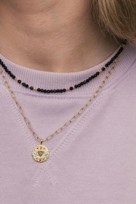 ANIA KRUK naszyjnik SUMMER czarny SAKNN2641Z