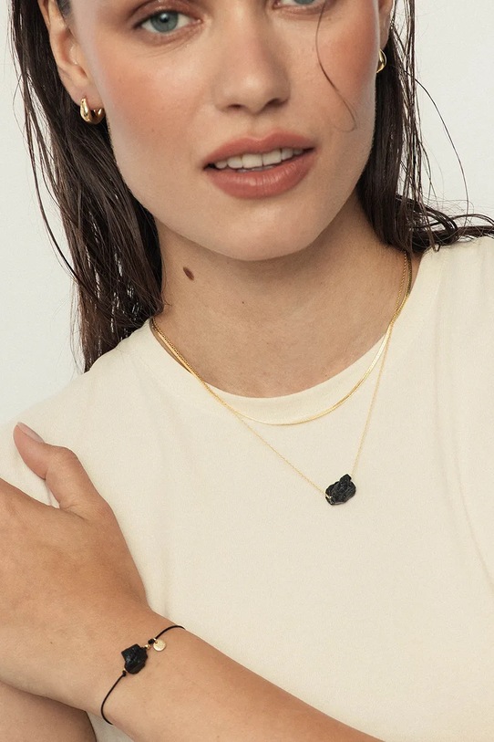 ANIA KRUK bransoletka SUMMER czarny SAKAU3231Z