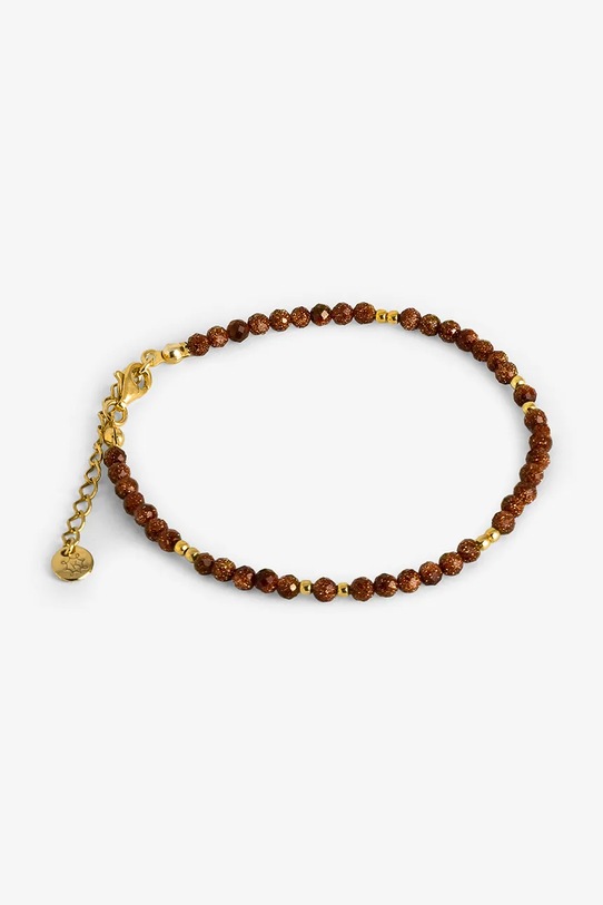 ANIA KRUK brățară din argint placată cu aur SUMMER SAKAY3159Z maro ZA00