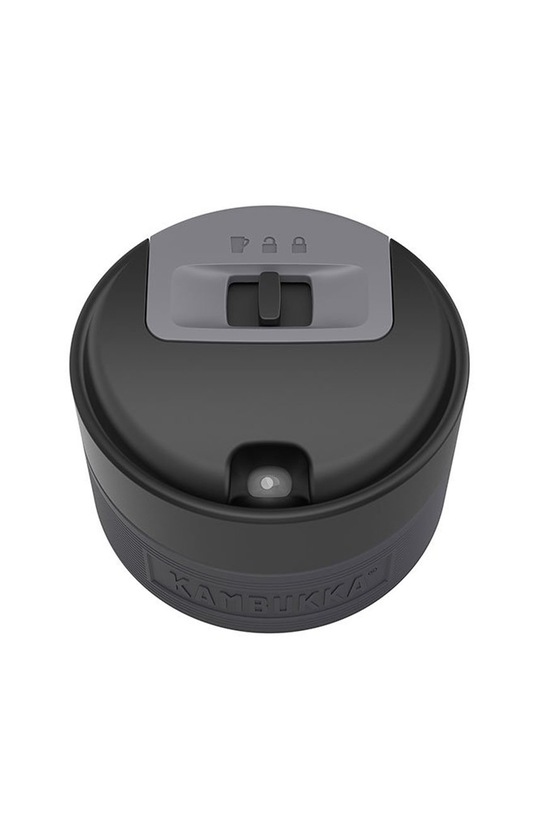 Kambukka - Ισοθερμική κούπα 500 ml Etna Grip 500ml Black Steel μαύρο 11.01010