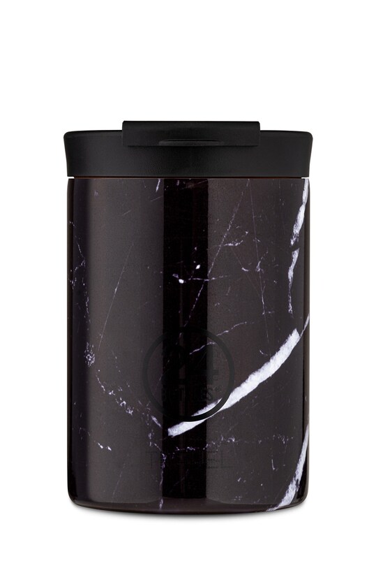 24bottles - Термопляшка Travel Tumbler Black Marble 350ml чорний Tumbler.350.Blac.Marbl