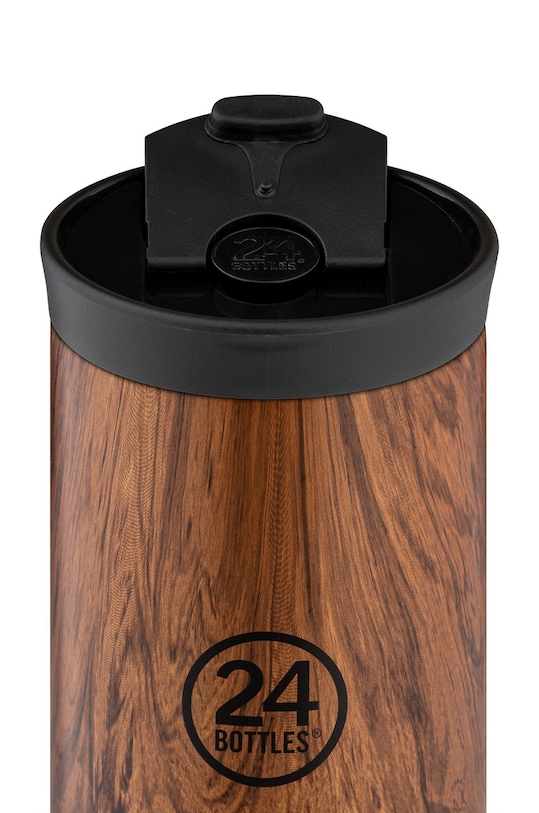 Termohrnek 24bottles Travel Tumbler Sequoia Wood 350 ml Tumbler.350.SequoiaWoo hnědá ZA00
