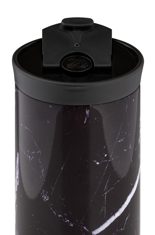 Termohrnek 24bottles Travel Tumbler Black Marble 600ml Tumbler.600.BlackMarbl černá ZA00