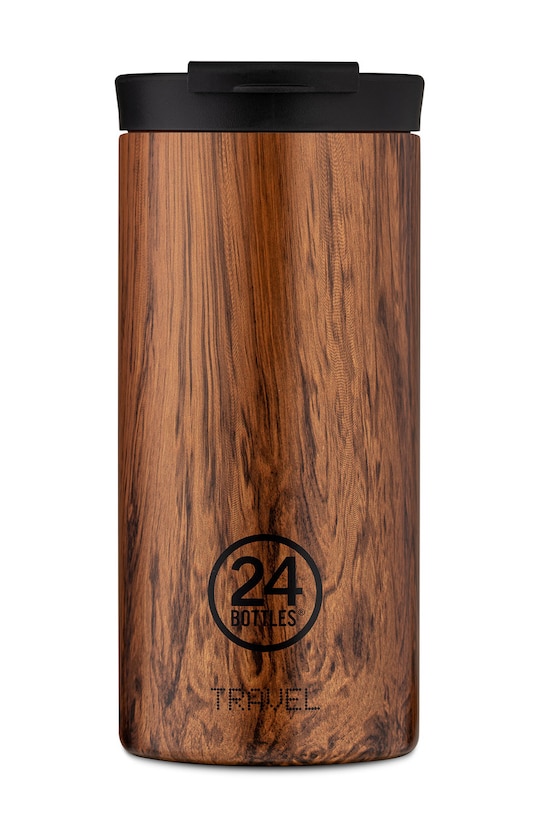 24bottles - Cana termica Travel Tumbler Sequoia Wood 600ml maro Tumbler.600.SequoiaWoo