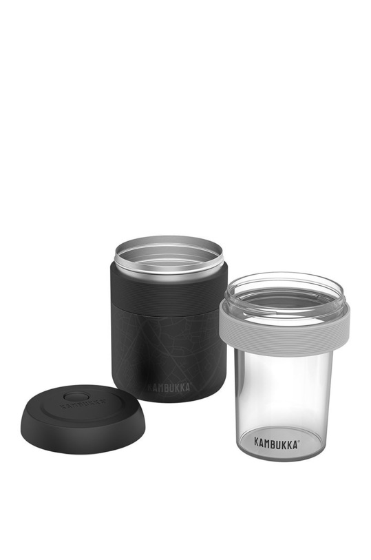 Kambukka - Dodatkowe pojemniki do termosu Bora Micro Compartment czarny 11.06009