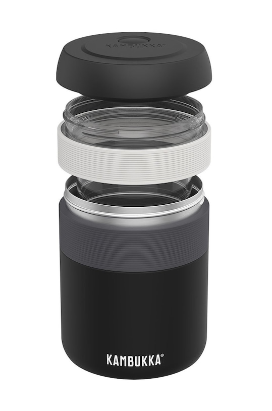 Kambukka - Dodatkowe pojemniki do termosu Bora Micro Compartment 11.06009 czarny ZA00