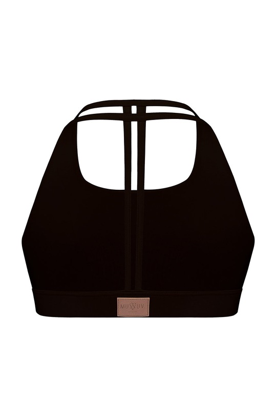 MUUV Biustonosz sportowy II Shape Light czarny BIUSTONOSZ.II.SHAPE.lig