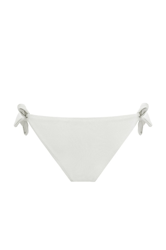 MUUV Figi kąpielowe Tied Tanga biały figi.TIED.TANGA
