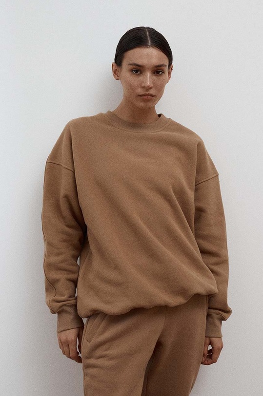 Бавовняна кофта MUUV бавовна бежевий bluza.SOFT.TOUCH