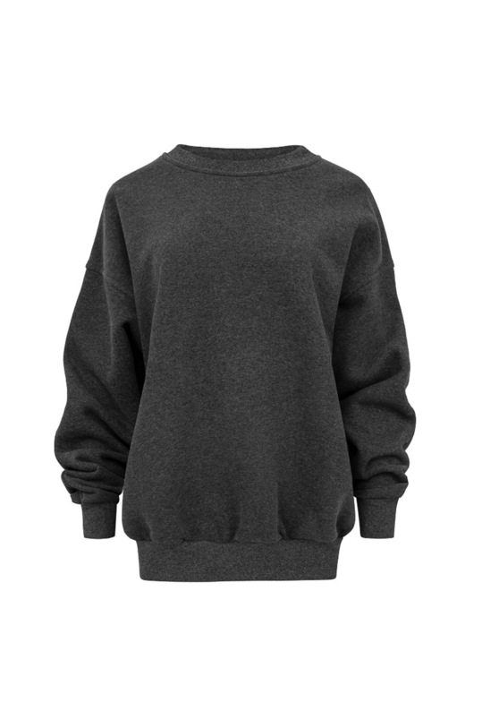 Oblečenie Bavlnená mikina MUUV Soft Touch bluza.SOFT.TOUCH sivá