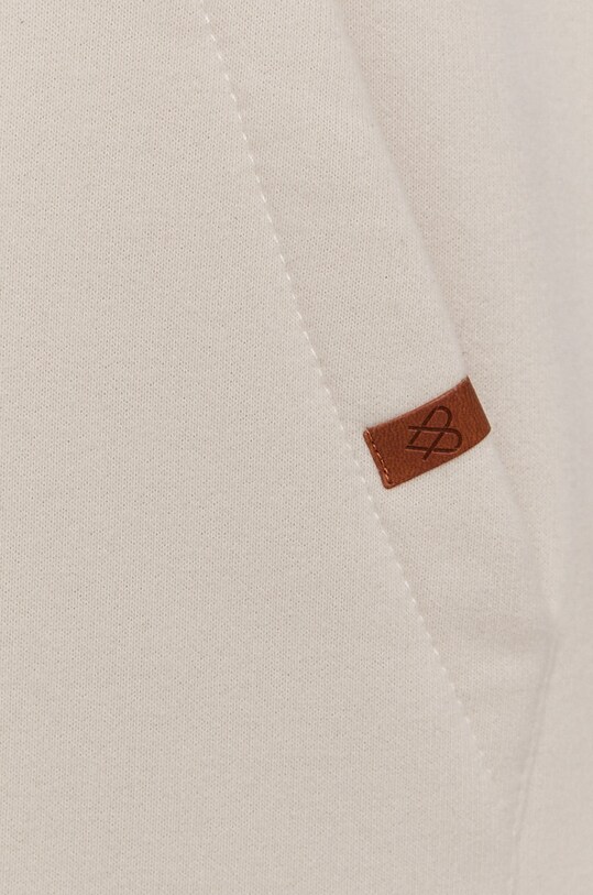 MUUV. Hanorac de bumbac Smooth Cotton bluza.SMOOTH.COTTON bej