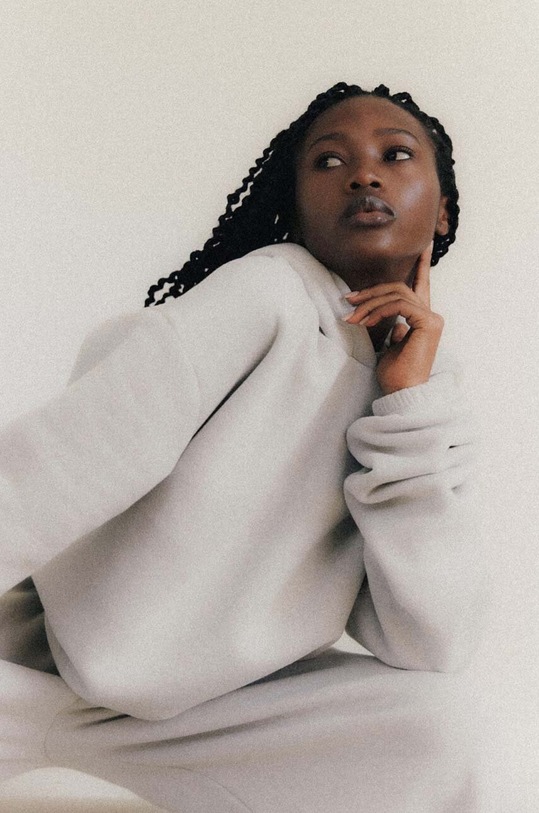 Дрехи Суичър MUUV. SMOOTH COTTON blu.SMOOTHCOTTON.seasal сив