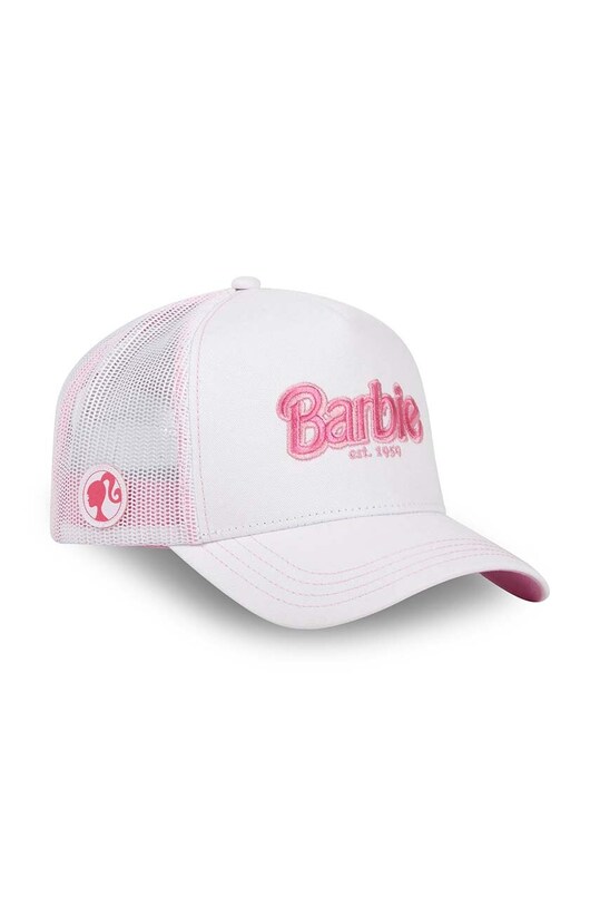 Kšiltovka Capslab BARBIE CL.BA1.2.CT.BAR9 bílá ZA00
