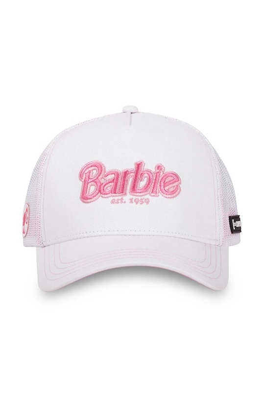 Capslab czapka z daszkiem BARBIE biały CL.BA1.2.CT.BAR9