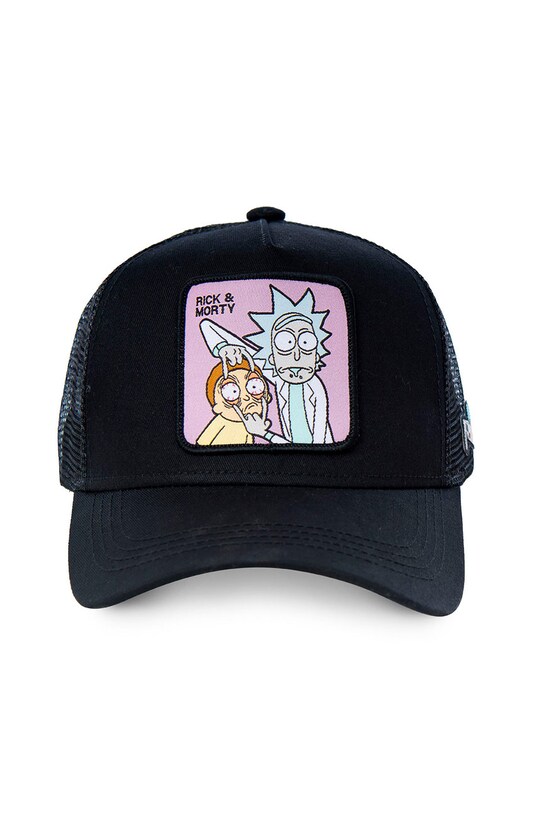 Capslab șapcă RICKY & MORTY CL.REM.1.LOO1 negru ZA00