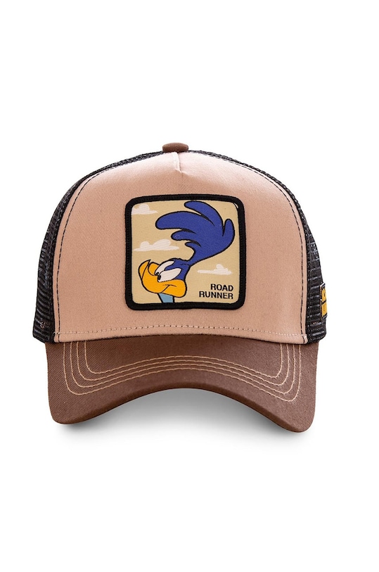 Capslab - Czapka z daszkiem CL.LOO.1.ROA2 pomarańczowy ZA00