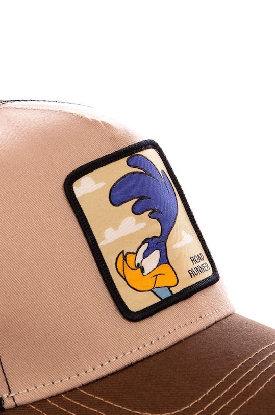 Akcesoria Capslab - Czapka z daszkiem CL.LOO.1.ROA2 pomarańczowy