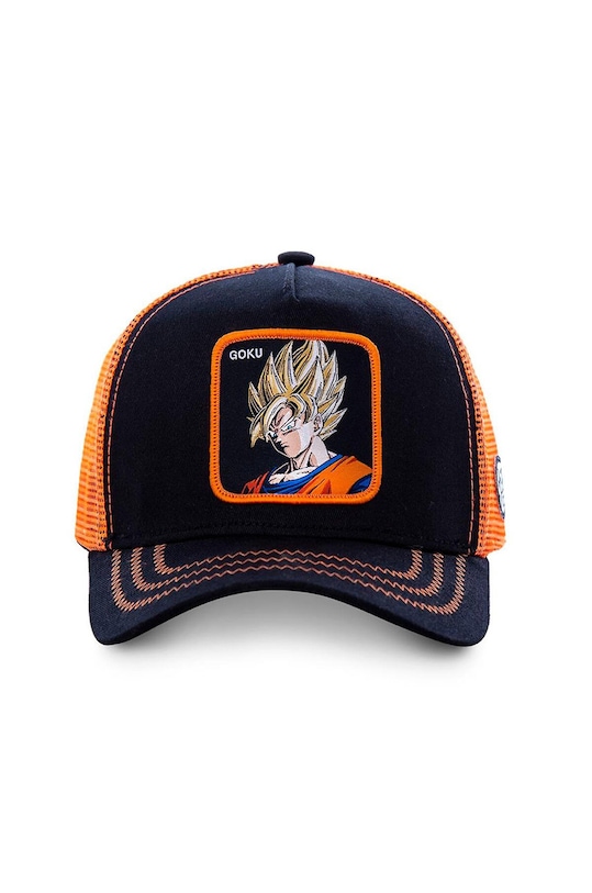 Capslab - Czapka z daszkiem DRAGON BALL CL.DBZ.1.GO3 pomarańczowy ZA00