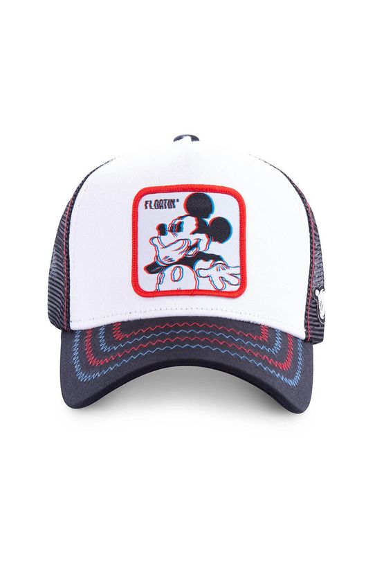 Capslab - Καπέλο με γείσο FREEGUN DISNEY CL.DIS.1.FLO λευκό ZA00