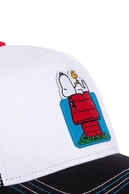 Akcesoria Capslab - Czapka z daszkiem X Peanuts CL.PEA.1.HOU biały
