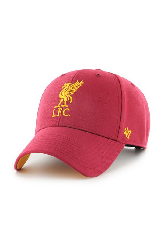 47 brand czapka EPL Liverpool aplikacja czerwony EPL.BLPMS04WBP.RZ