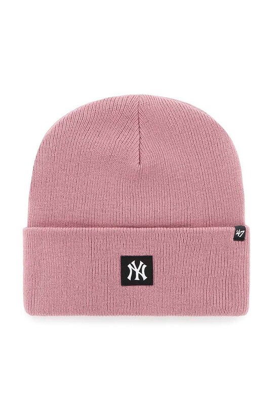 47 brand czapka MLB New York Yankees aplikacja różowy B.CMPTC17ACE.QC