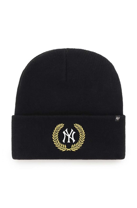 Кепка 47 brand Mlb New York Yankees аппликация чёрный B.LRLMT17ACE.BK