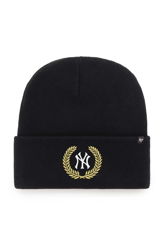 Кепка 47 brand Mlb New York Yankees аппликация чёрный B.LRLMT17ACE.BK