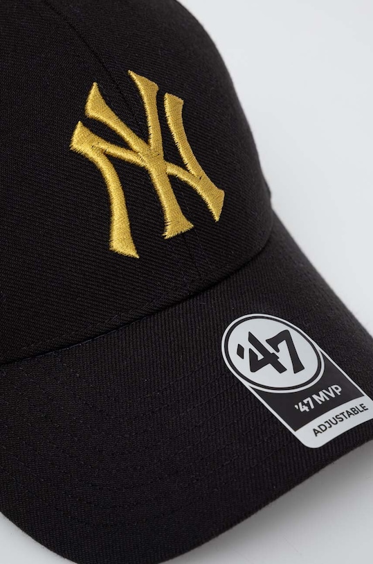 Кепка 47 brand MLB New York Yankees B.MTLCS17WBP.BKE чёрный AA00