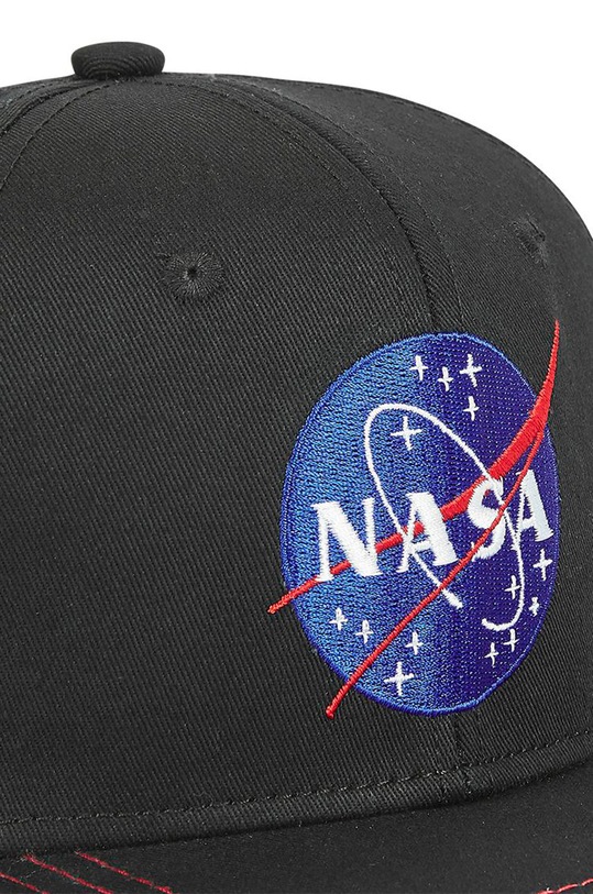 Doplňky Bavlněná baseballová čepice Capslab X Nasa CL.NASA.1.US2 černá