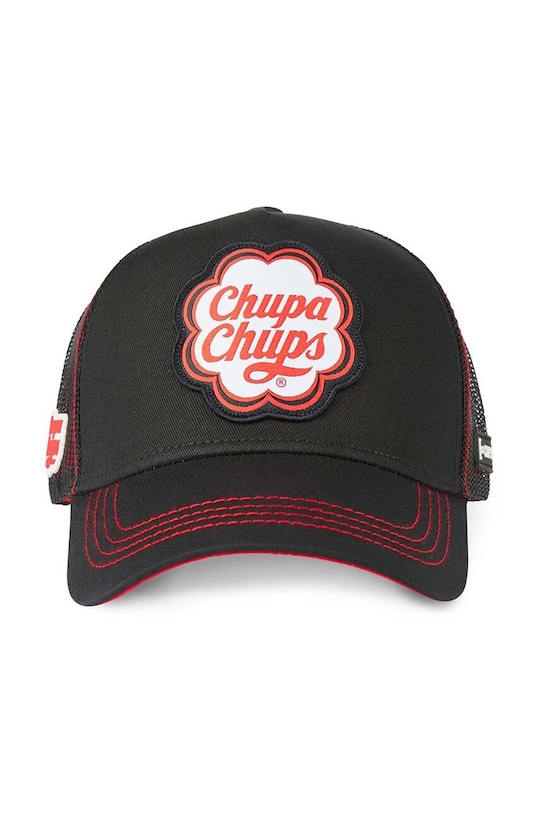 Capslab czapka z daszkiem CHUPA CHUPS CL.CC1.1.CAS.CC1 czarny ZA00
