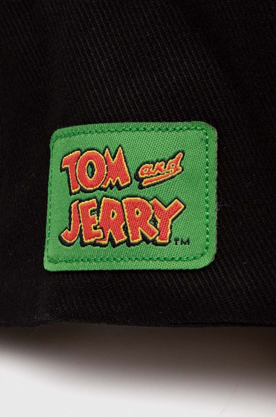Βαμβακερό καπέλο του μπέιζμπολ Capslab TOM & JERRY CL.TAJ1.1.CASX.T11 μαύρο ZA00