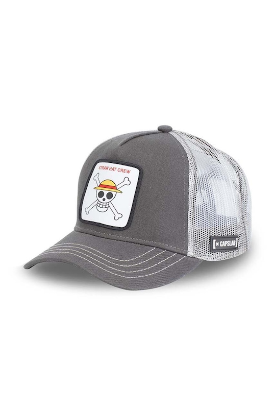 Capslab - Czapka z daszkiem x One Piece pozostałe szary CL.OP1.1.SKU1