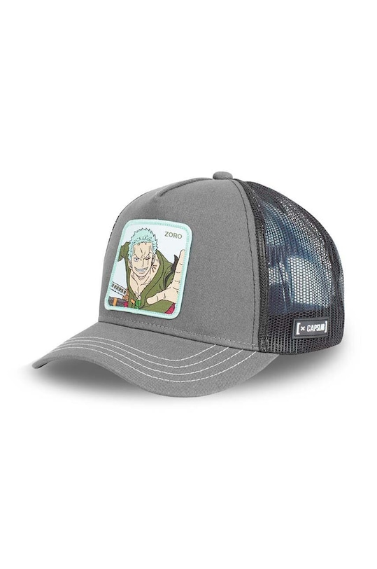 Capslab czapka z daszkiem ONE PIECE pozostałe szary CL.OP1.1.ZOR1