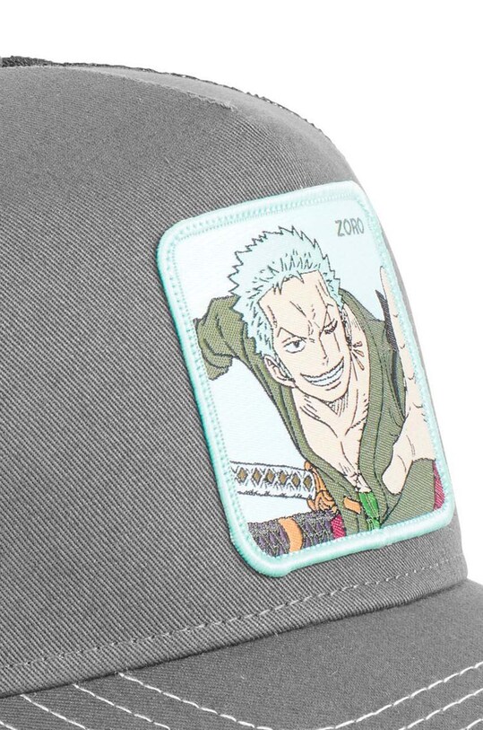 Akcesoria Capslab czapka z daszkiem ONE PIECE CL.OP1.1.ZOR1 szary