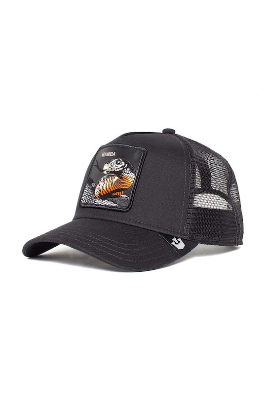 Goorin Bros czapka z daszkiem aplikacja czarny 101.1024