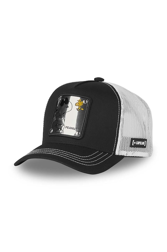 Capslab - Czapka z daszkiem x Snoppy aplikacja czarny CL.PEA.1.NAW5